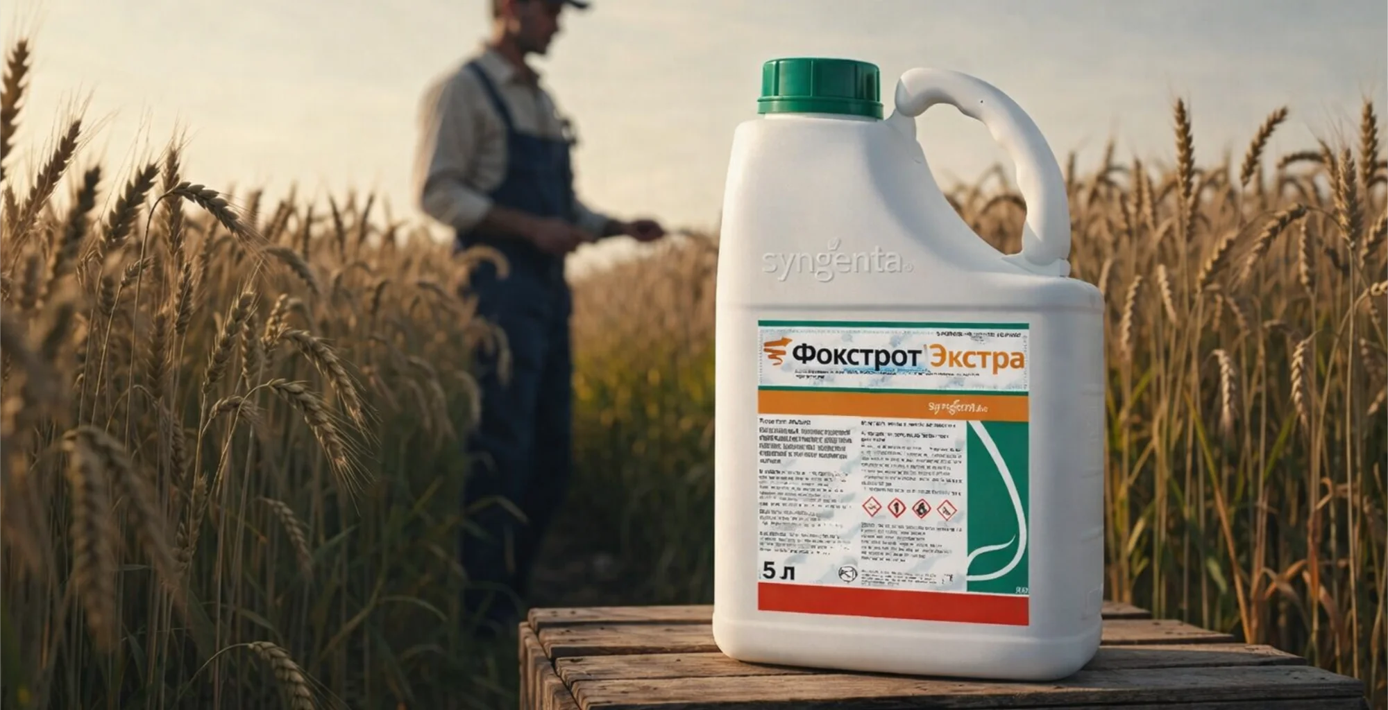 Средства защиты растений в поле пшеницы — агрохимическая продукция ЭталонАгроХим